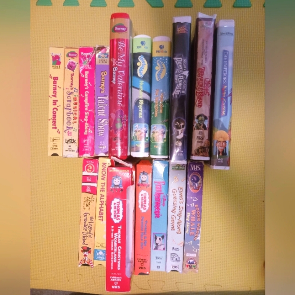 Children's VHS Tapes